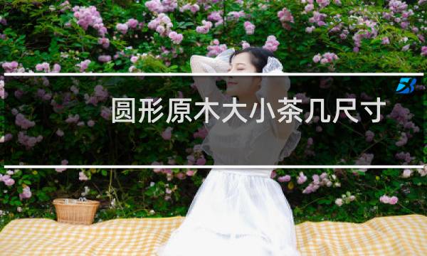 圆形原木大小茶几尺寸