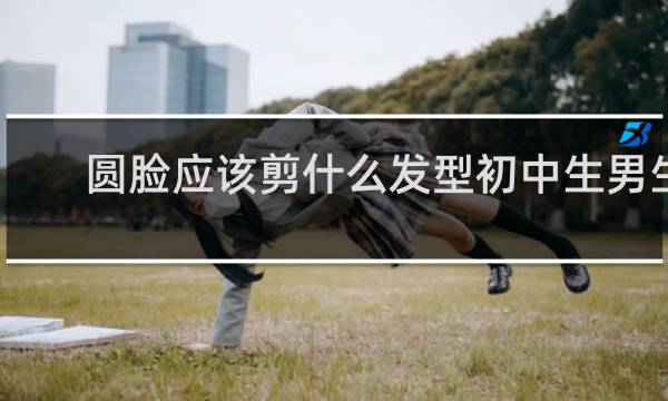 圆脸应该剪什么发型初中生男生