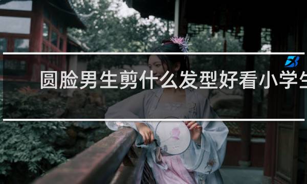 圆脸男生剪什么发型好看小学生