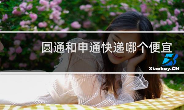 圆通和申通快递哪个便宜