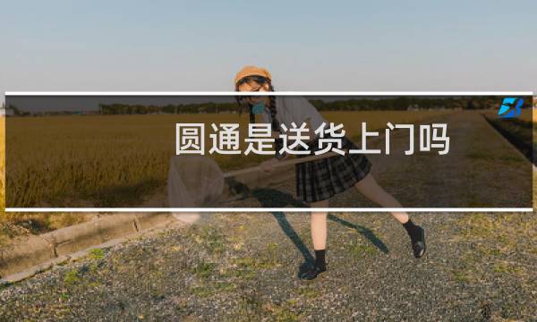 圆通是送货上门吗
