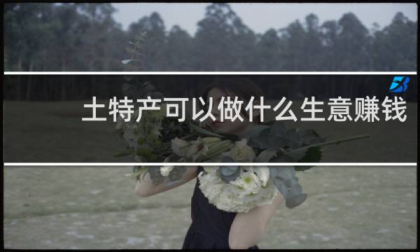 土特产可以做什么生意赚钱