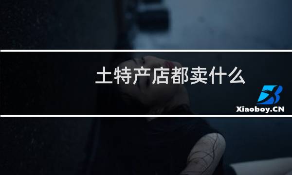 土特产店都卖什么
