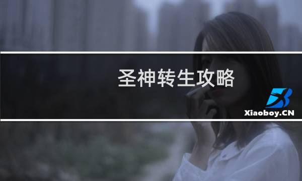 圣神转生攻略