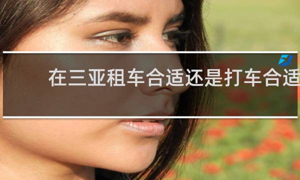 在三亚租车合适还是打车合适