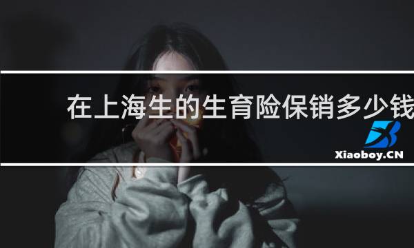 在上海生的生育险保销多少钱
