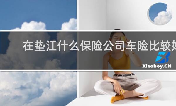 在垫江什么保险公司车险比较好