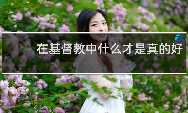 在基督教中什么才是真的好
