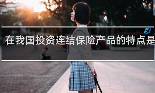 在我国投资连结保险产品的特点是什么