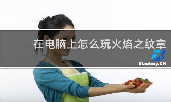 在电脑上怎么玩火焰之纹章