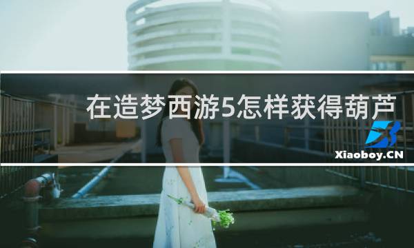 在造梦西游5怎样获得葫芦