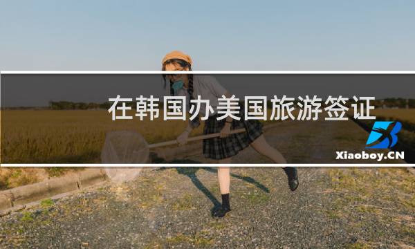 在韩国办美国旅游签证