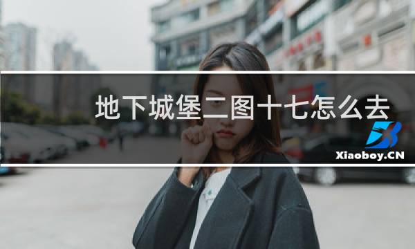 地下城堡二图十七怎么去