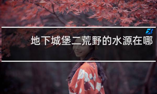 地下城堡二荒野的水源在哪