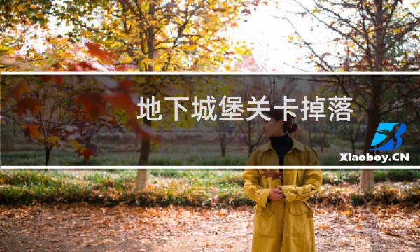 地下城堡关卡掉落