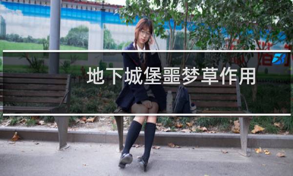 地下城堡噩梦草作用