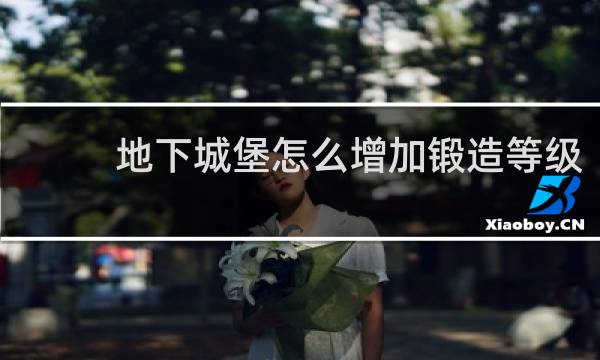 地下城堡怎么增加锻造等级