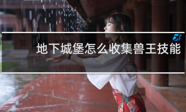 地下城堡怎么收集兽王技能