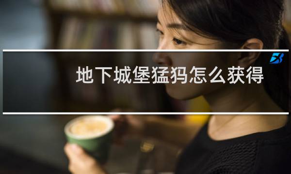 地下城堡猛犸怎么获得