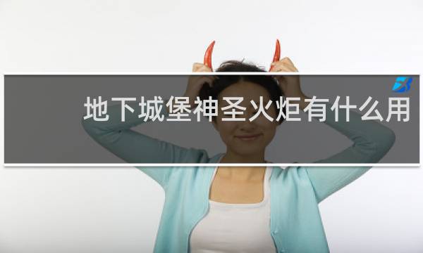 地下城堡神圣火炬有什么用