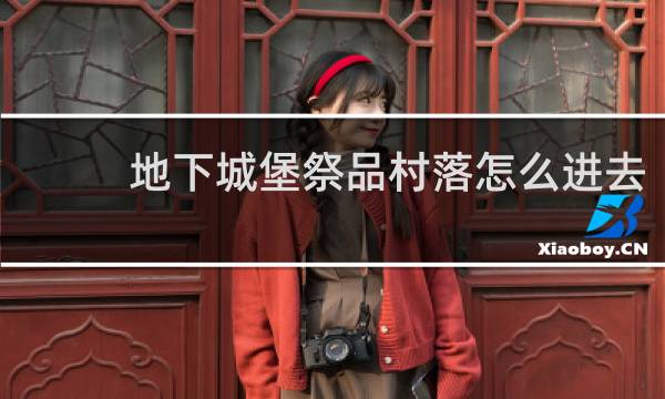 地下城堡祭品村落怎么进去