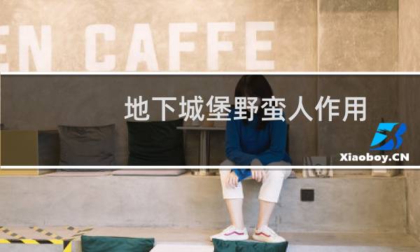 地下城堡野蛮人作用