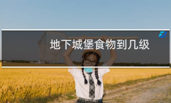 地下城堡食物到几级