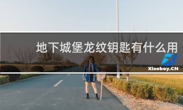 地下城堡龙纹钥匙有什么用