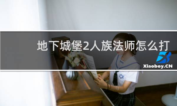 地下城堡2人族法师怎么打