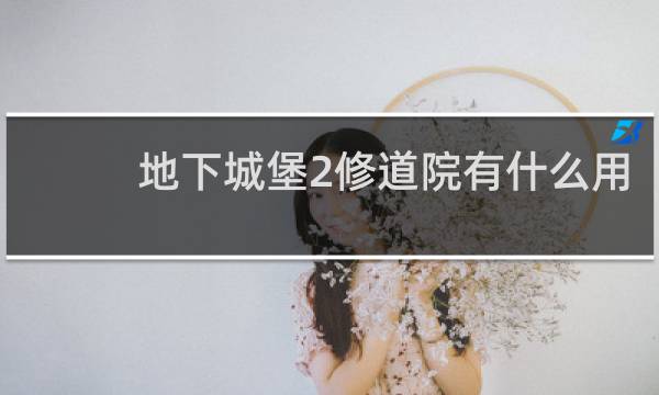 地下城堡2修道院有什么用