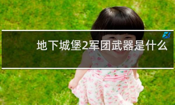地下城堡2军团武器是什么