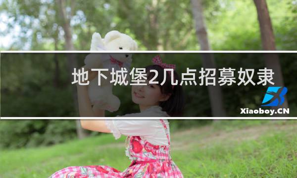 地下城堡2几点招募奴隶