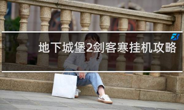 地下城堡2剑客寒挂机攻略