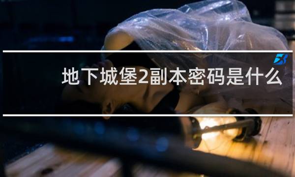 地下城堡2副本密码是什么