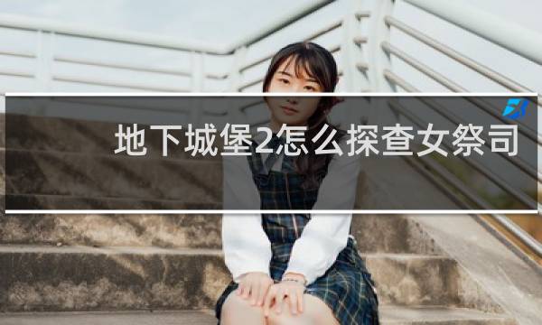 地下城堡2怎么探查女祭司