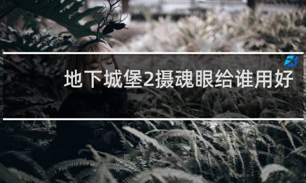 地下城堡2摄魂眼给谁用好