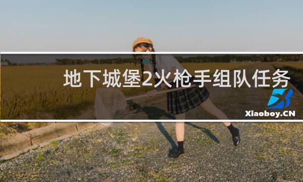 地下城堡2火枪手组队任务