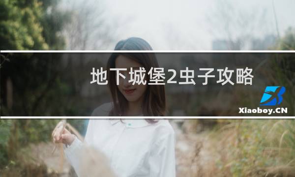 地下城堡2虫子攻略