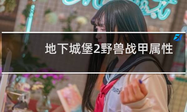地下城堡2野兽战甲属性