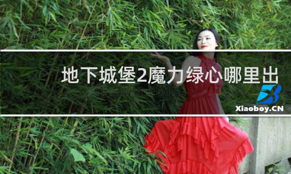 地下城堡2魔力绿心哪里出