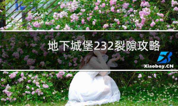 地下城堡232裂隙攻略
