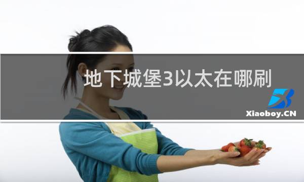地下城堡3以太在哪刷