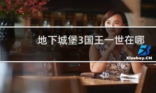 地下城堡3国王一世在哪