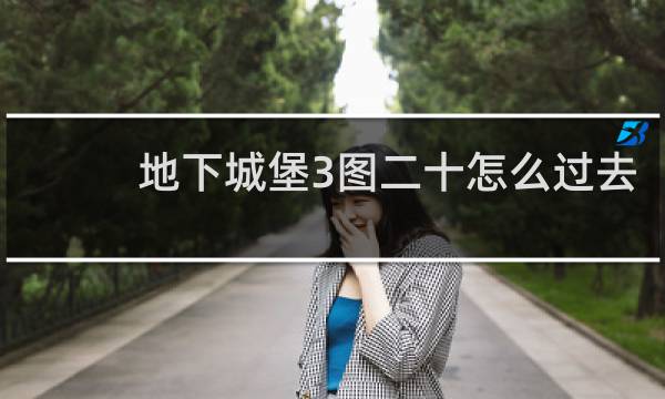 地下城堡3图二十怎么过去