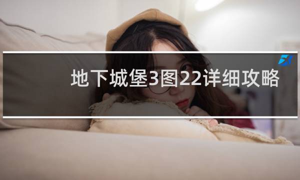 地下城堡3图22详细攻略