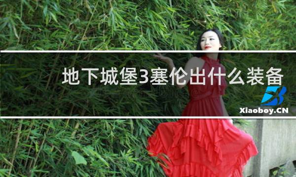 地下城堡3塞伦出什么装备