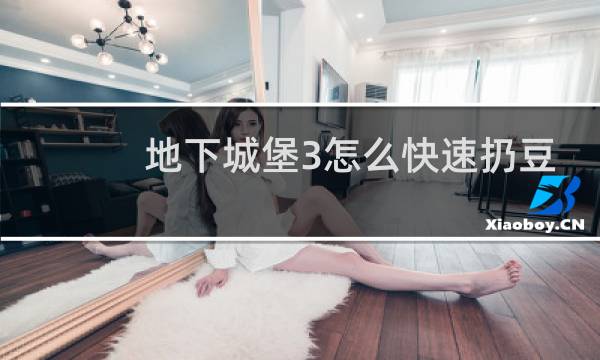 地下城堡3怎么快速扔豆