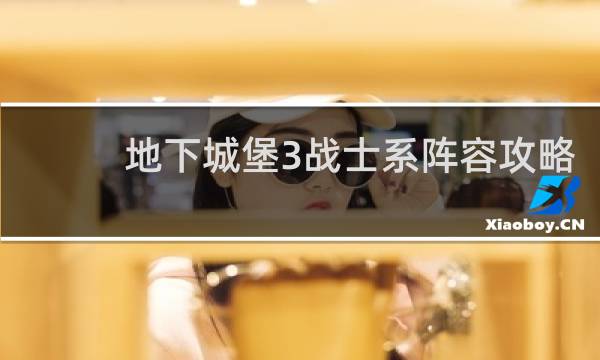 地下城堡3战士系阵容攻略