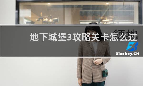 地下城堡3攻略关卡怎么过