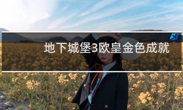 地下城堡3欧皇金色成就